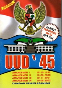 Image of UUD' 45 Amandrmrn IV dengan penjelasannya
